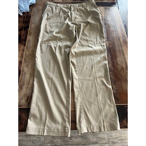 Nike Golf  Men's Khaki Dri Fit Tech Straight Pants Size 34x 32 - Picture 1 of 7